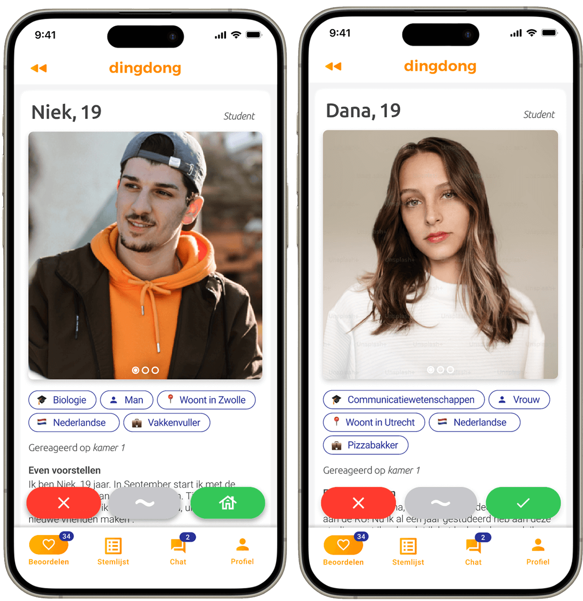 Kamer online vinden - Mobile